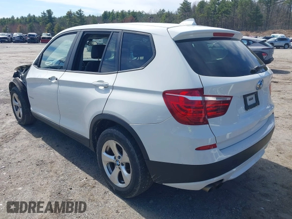 2012 BMW X3 28i with VIN 5UXWX5C53CL723689, listed as a IAAI auction lot 42016486 with 221,303 mi miles and . Bid and sale history available at DreamBid. Image 3.