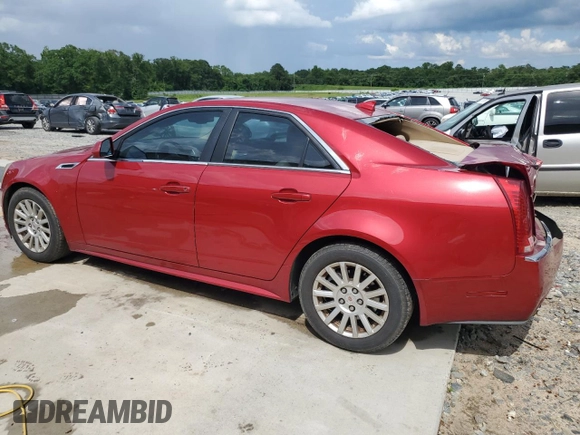 2011 Cadillac CTS Luxury with VIN 1G6DE5EY1B0136173, listed as a Copart auction lot 60715585 with 84,538 mi miles and Salvage title. Bid and sale history available at DreamBid. Image 2.