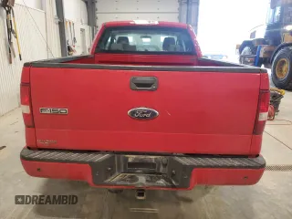 2008 Ford F-150 STX with VIN 1FTRX14W88FC05405, listed as a Copart auction lot 59258595 with 105,434 mi miles and Clean title. Bid and sale history available at DreamBid. Image 6.