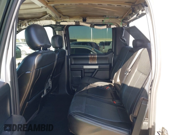 2018 Ford F-150 XL with VIN 1FTEW1C58JKC21417, listed as a IAAI auction lot 41776595 with 91,966 mi miles. Bid and sale history available at carsss.com. Image 8.