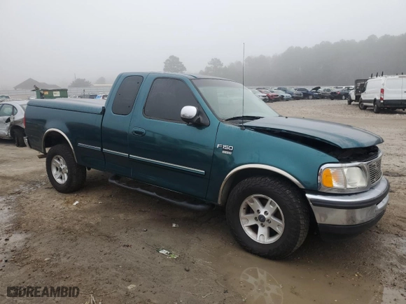 1998 Ford F-150 Standard with VIN 1FTZX1765WNB88206, listed as a Copart auction lot 43160355 with NaN miles and Salvage Title. Bid and sale history available at carsss.com. Image 4.