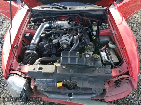 2002 Ford Mustang GT Deluxe with VIN 1FAFP42X22F103532, listed as a Copart auction lot 46759175 with 192,220 mi miles and Salvage Title. Bid and sale history available at carsss.com. Image 13.