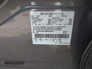 2024 Ford Edge SE с VIN 2FMPK4G92RBA44626, выставлен на аукционе IAAI как лот 41941354 с пробегом 12 175 миль миль и . История ставок и продаж доступна на DreamBid. Изображение 9.