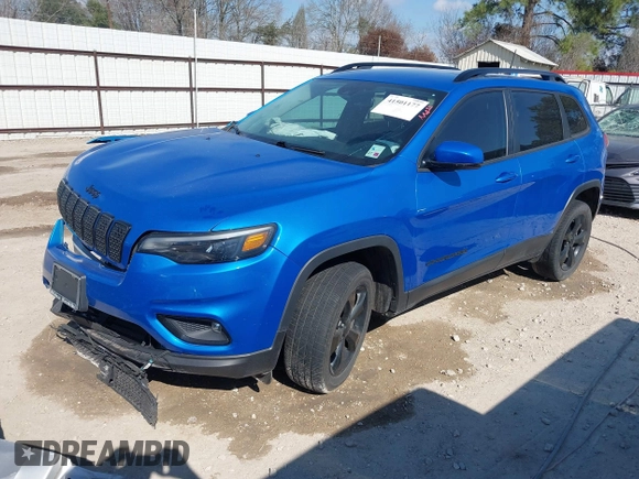 2021 Jeep Cherokee Altitude with VIN 1C4PJLLB6MD134228, listed as a IAAI auction lot 41501177 with 63,357 mi miles. Bid and sale history available at carsss.com. Image 18.