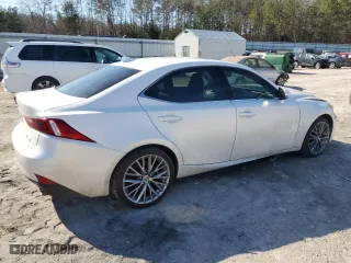 2014 Lexus IS 250 with VIN JTHCF1D25E5010674, listed as a Copart auction lot 46869645 with 213,958 mi miles and Salvage Title. Bid and sale history available at carsss.com. Image 3.