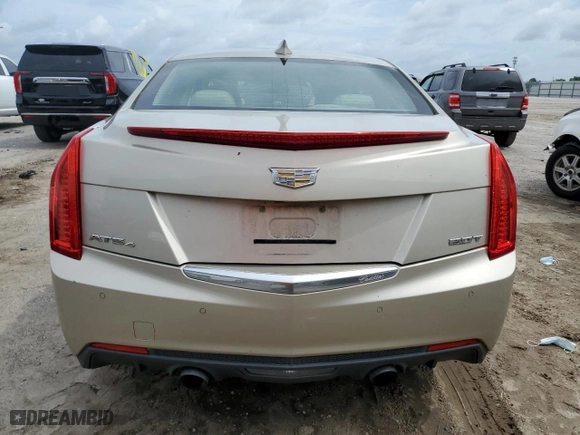 2015 Cadillac ATS Sedan Luxury AWD with VIN 1G6AH5RX5F0108569, listed as a Copart auction lot 62127964 with 97,898 mi miles and Salvage Title. Bid and sale history available at carsss.com. Image 6.