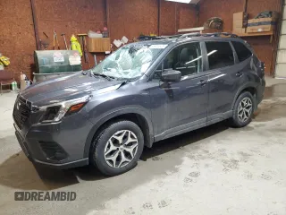 2023 Subaru Forester Premium with VIN JF2SKADC8PH452594, listed as a Copart auction lot 56901525 with 34,424 mi miles and Salvage title. Bid and sale history available at DreamBid. Image 1.