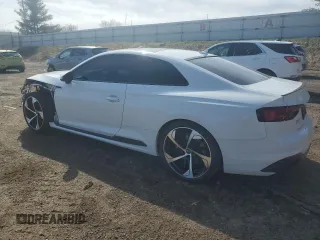 2018 Audi RS 5 z VIN WUAPWAF58JA905266, wystawiony jako Copart lot #48929444 z przebiegiem 47 604 mil mil oraz . Historia ofert i sprzedaży dostępna na DreamBid. Obrazek 2.