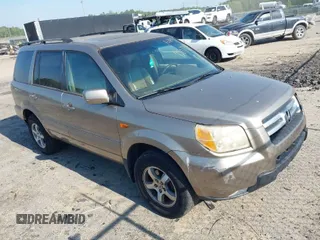 2006 Honda Pilot EX-L with VIN 2HKYF186X6H525613, listed as a IAAI auction lot 42077659 with 171,124 mi miles and . Bid and sale history available at DreamBid. Image 1.