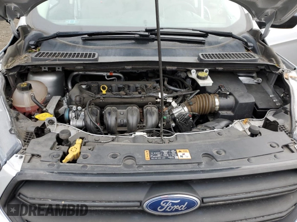 2018 Ford Escape S with VIN 1FMCU0F77JUC39556, listed as a Copart auction lot 46264845 with 50,932 mi miles and Salvage title. Bid and sale history available at DreamBid. Image 12.