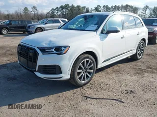 2022 Audi Q7 Premium Plus with VIN WA1LJBF75ND018515, listed as a IAAI auction lot 41413527 with 62,123 mi miles and . Bid and sale history available at DreamBid. Image 17.