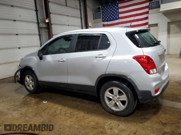2020 Chevrolet Trax LS with VIN 3GNCJNSB5LL181097, listed as a Copart auction lot 62089465 with 75,319 mi miles and Salvage title. Bid and sale history available at DreamBid. Image 2.
