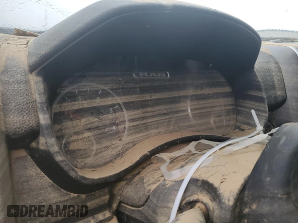 2022 Ram 2500 Big Horn with VIN 3C6UR5DL7NG262827, listed as a Copart auction lot 78808224 with 0 mi miles and Salvage Title. Bid and sale history available at carsss.com. Image 9.