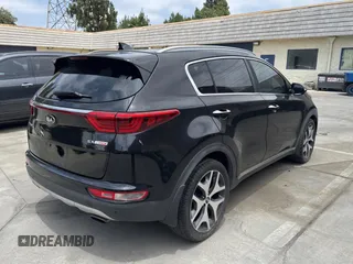 2017 Kia Sportage SX Turbo with VIN KNDPR3A68H7265177, listed as a Copart auction lot 60561175 with 117,330 mi miles and Clean title. Bid and sale history available at DreamBid. Image 4.