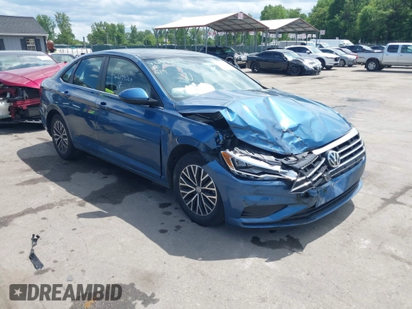 2021 Volkswagen Jetta S z VIN 3VWC57BU6MM046066, wystawiony jako IAAI lot #42199064 z przebiegiem 86 394 mil mil oraz . Historia ofert i sprzedaży dostępna na DreamBid. Obrazek 1.