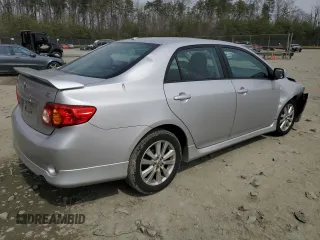2010 Toyota Corolla with VIN 2T1BU4EEXAC457317, listed as a Copart auction lot 51596195 with 203,296 mi miles and Salvage Title. Bid and sale history available at carsss.com. Image 3.