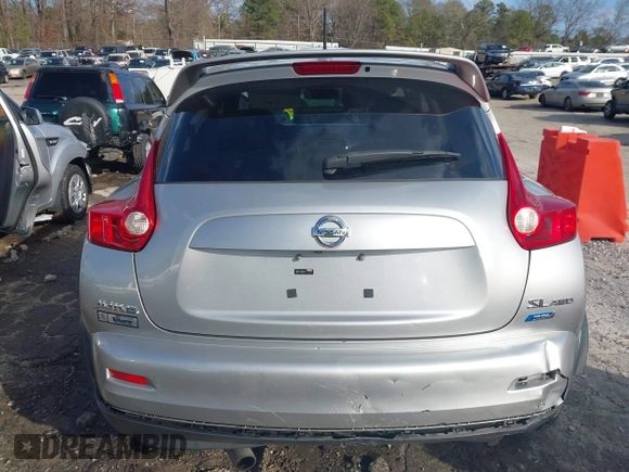 2012 Nissan Juke SL with VIN JN8AF5MV6CT113612, listed as a IAAI auction lot 41590917 with 198,619 mi miles. Bid and sale history available at carsss.com. Image 16.