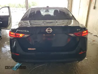 2021 Nissan Sentra SV with VIN 3N1AB8CV4MY255060, listed as a Copart auction lot 56743025 with 77,570 mi miles and Salvage title. Bid and sale history available at DreamBid. Image 6.