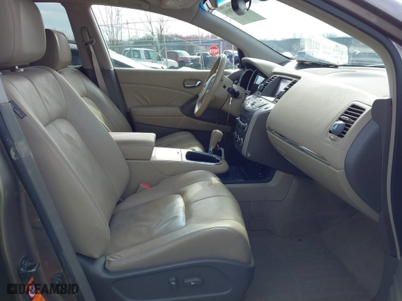 2009 Nissan Murano SL with VIN JN8AZ18W29W211353, listed as a IAAI auction lot 41677855 with 107,126 mi miles. Bid and sale history available at carsss.com. Image 5.