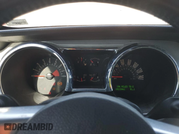 2009 Ford Mustang GT with VIN 1ZVHT82H695123682, listed as a Copart auction lot 53093025 with 182,184 mi miles and Salvage title. Bid and sale history available at DreamBid. Image 9.