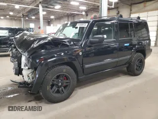 2006 Jeep Commander with VIN 1J8HG48N96C244591, listed as a Copart auction lot 51959975 with 148,342 mi miles and Salvage Title. Bid and sale history available at carsss.com. Image 1.