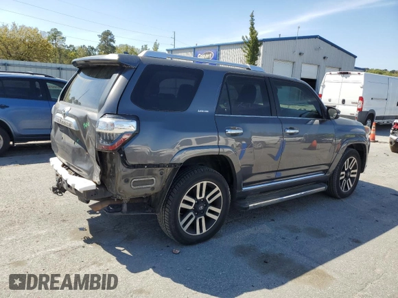 2014 Toyota 4Runner Limited with VIN JTEBU5JR9E5178275, listed as a Copart auction lot 49435815 with 160,367 mi miles and Salvage Title. Bid and sale history available at carsss.com. Image 3.