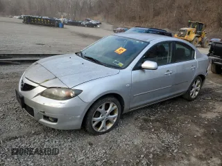 2009 Mazda Mazda3 i Touring Value with VIN JM1BK32F091218808, listed as a Copart auction lot 48521225 with 163,733 mi miles and Clean Title. Bid and sale history available at carsss.com. Image 1.