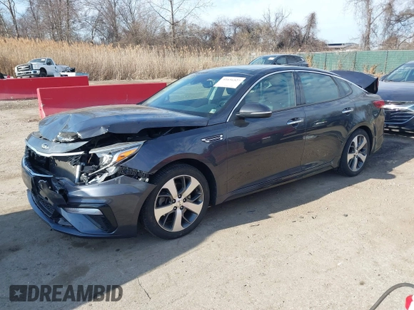 2019 Kia Optima LX with VIN 5XXGT4L34KG314075, listed as a IAAI auction lot 41656527 with 72,131 mi miles. Bid and sale history available at carsss.com. Image 18.
