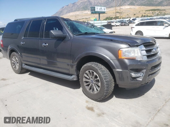 2017 Ford Expedition EL XLT with VIN 1FMJK1JT4HEA70933, listed as a Copart auction lot 67959084 with 144,220 mi miles and Salvage Title. Bid and sale history available at carsss.com. Image 4.