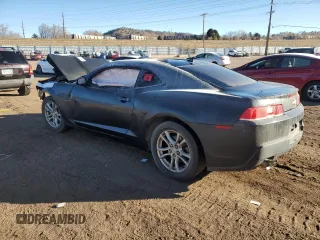 2014 Chevrolet Camaro LS z VIN 2G1FE1E35E9134674, wystawiony jako Copart lot #87549345 z przebiegiem Nie podano mil oraz Nie do naprawy • Non repairable. Historia ofert i sprzedaży dostępna na DreamBid. Obrazek 2.