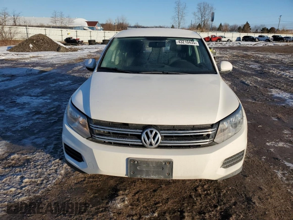 2012 Volkswagen Tiguan LE with VIN WVGAV7AXXCW568697, listed as a Copart auction lot 43210435 with 181,249 mi miles and Salvage title. Bid and sale history available at DreamBid. Image 5.