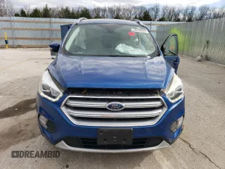 2017 Ford Escape Titanium with VIN 1FMCU0JD9HUD76425, listed as a Copart auction lot 50788845 with 118,072 mi miles and Salvage Title. Bid and sale history available at carsss.com. Image 5.