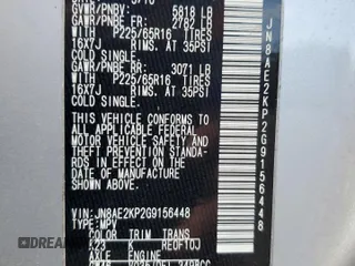 2016 Nissan Quest S z VIN JN8AE2KP2G9156448, wystawiony jako Copart lot #48065325 z przebiegiem 101 206 mil mil oraz Szkoda całkowita • Salvage title. Historia ofert i sprzedaży dostępna na DreamBid. Obrazek 13.