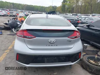 2017 Hyundai Ioniq Blue with VIN KMHC65LC2HU048243, listed as a IAAI auction lot 41945177 with 96,215 mi miles and . Bid and sale history available at DreamBid. Image 16.