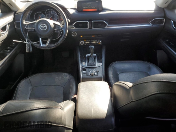 2018 Mazda CX-5 Grand Touring with VIN JM3KFBDM9J0323388, listed as a Copart auction lot 47628135 with 102,098 mi miles and Salvage Title. Bid and sale history available at carsss.com. Image 8.