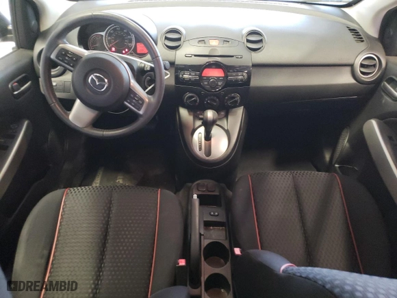 2012 Mazda Mazda2 Touring with VIN JM1DE1LY0C0147434, listed as a Copart auction lot 70712464 with 72,246 mi miles and Salvage Title. Bid and sale history available at carsss.com. Image 8.