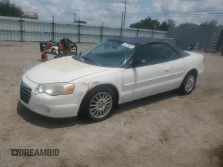 2004 Chrysler Sebring LXi z VIN 1C3EL55R24N188597, wystawiony jako Copart lot #58749505 z przebiegiem 70 249 mil mil oraz Tytuł czysty. Historia ofert i sprzedaży dostępna na DreamBid. Obrazek 1.
