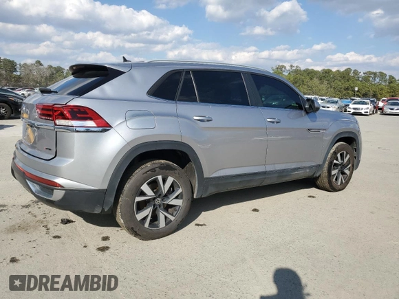 2022 Volkswagen Atlas SE with VIN 1V2LC2CAXNC201218, listed as a Copart auction lot 44107505 with 63,897 mi miles and Salvage title. Bid and sale history available at DreamBid. Image 3.