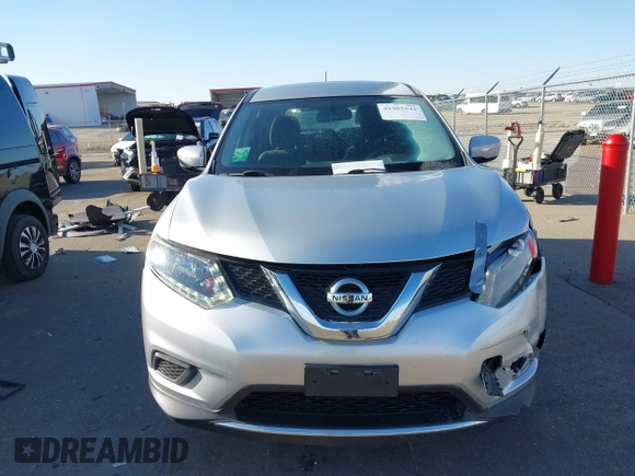 2015 Nissan Rogue S with VIN KNMAT2MV9FP571497, listed as a IAAI auction lot 41985541 with 144,223 mi miles and . Bid and sale history available at DreamBid. Image 13.
