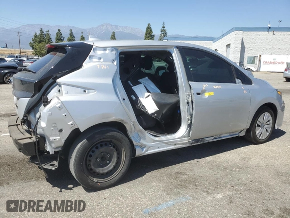 2023 Nissan LEAF S with VIN 1N4AZ1BV0PC555943, listed as a Copart auction lot 52632075 with 52,604 mi miles and Salvage Title. Bid and sale history available at DreamBid. Image 3.