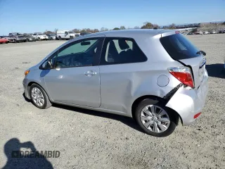 2014 Toyota Yaris L with VIN VNKJTUD31EA009063, listed as a Copart auction lot 41993385 with 75,408 mi miles and Salvage Title. Bid and sale history available at carsss.com. Image 2.