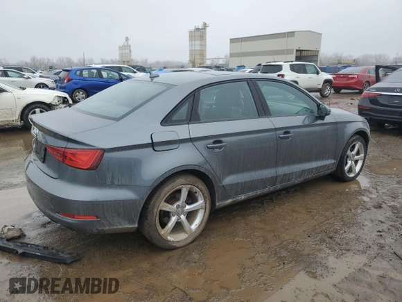 2015 Audi A3 1.8T Premium with VIN WAUACGFF3F1013762, listed as a Copart auction lot 39160744 with 0 mi miles. Bid and sale history available at carsss.com. Image 3.