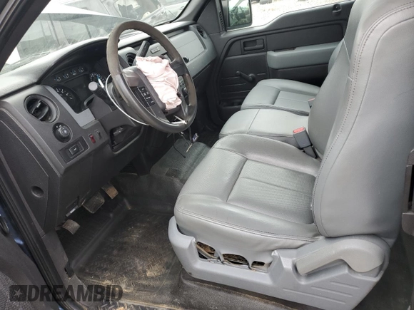 2014 Ford F-150 XL with VIN 1FTFX1CF9EFB10691, listed as a Copart auction lot 41379885 with 168,887 mi miles and Salvage Title. Bid and sale history available at carsss.com. Image 7.