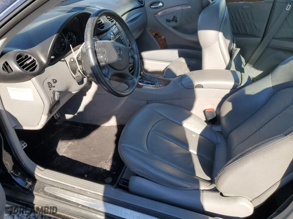 2006 Mercedes-Benz CLK-Class 3.5L with VIN WDBTJ56J66F176661, listed as a Copart auction lot 88700305 with 149,944 mi miles and Salvage Title. Bid and sale history available at carsss.com. Image 7.