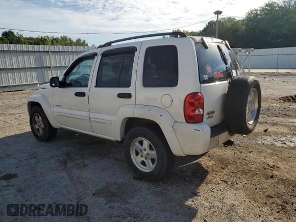 2004 Jeep Liberty Limited with VIN 1J4GK58K34W143131, listed as a Copart auction lot 69814254 with Not provided miles and Salvage title. Bid and sale history available at DreamBid. Image 2.