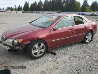 2005 Acura RL z VIN JH4KB16515C007796, wystawiony jako Copart lot #55977605 z przebiegiem 167 320 mil mil oraz Szkoda całkowita • Salvage title. Historia ofert i sprzedaży dostępna na DreamBid. Obrazek 1.