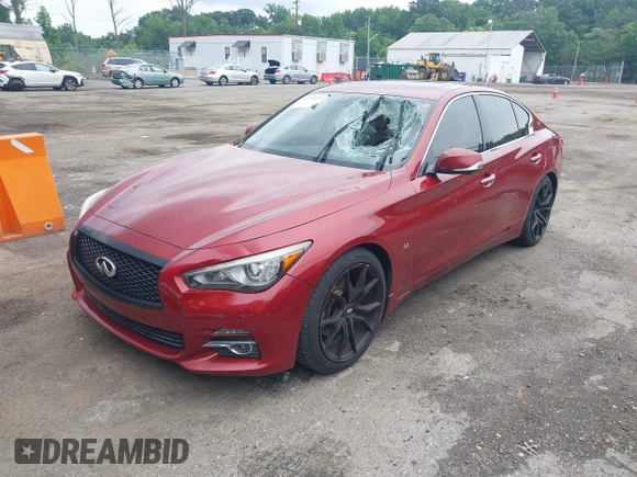 2014 Infiniti Q50 с VIN JN1BV7AP4EM685217, выставлен на аукционе IAAI как лот 42716244 с пробегом 80 906 миль миль и . История ставок и продаж доступна на DreamBid. Изображение 2.