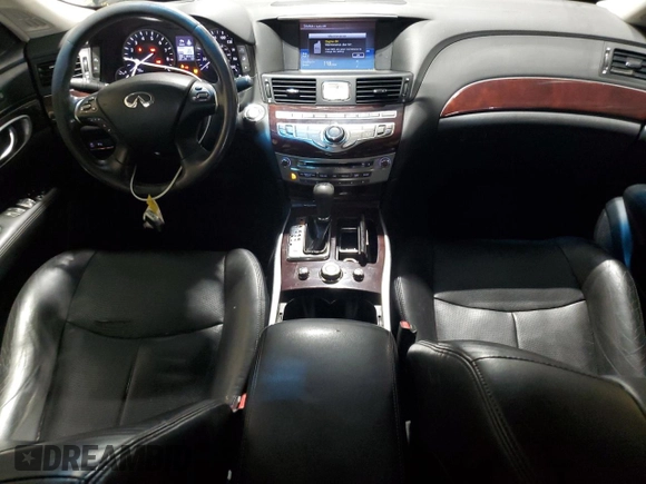 2013 Infiniti M with VIN JN1BY1ARXDM603916, listed as a Copart auction lot 61070355 with 166,630 mi miles and Clean title. Bid and sale history available at DreamBid. Image 8.
