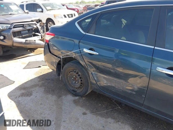 2015 Nissan Sentra SV with VIN 3N1AB7AP9FL688596, listed as a IAAI auction lot 42082292 with 77,300 mi miles and . Bid and sale history available at DreamBid. Image 6.