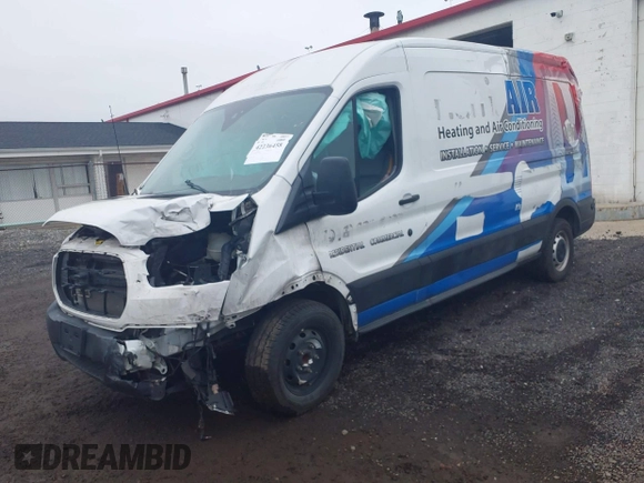 2019 Ford Transit with VIN 1FTYR2CM8KKA85504, listed as a IAAI auction lot 42236458 with Not Provided miles and . Bid and sale history available at DreamBid. Image 2.